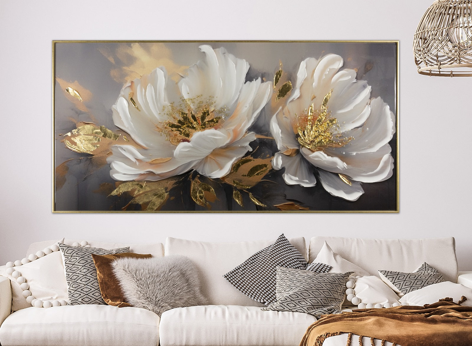 Novart Quadros - Completamente Pronto Da Appendere - Immagini - Boho Fiori - 7 Pezzi Set Moderni - N023271a Novart Quadros - Completamente Pronto Da Appendere - Immagini - Boho Fiori - 7 Pezzi Set Moderni - N023271a